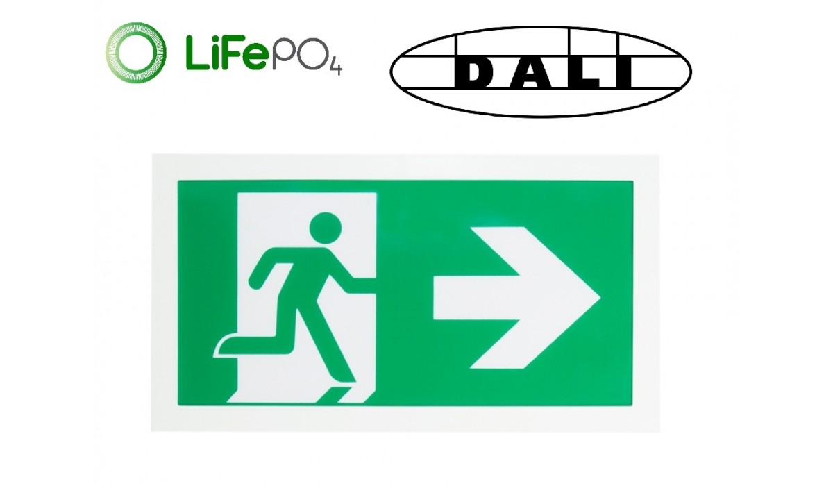 CE2S/3W DALI Exit Sign