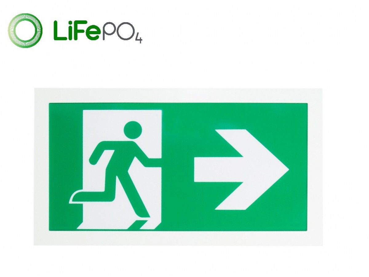 CE2S/2W Exit Sign